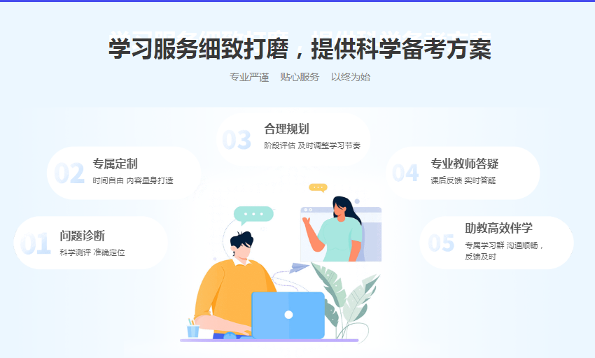 学习服务细致打磨 提供科学备考方案.png